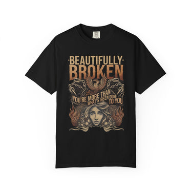Jelly Beautifully Broken Grunge Tee - Sunlit Funlit Country Music Tees